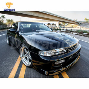 日産 シルビア <span class=keywords><strong>S14</strong></span>用 DVスタイル カーボンファイバー ボンネットフード - Product Image 2