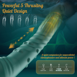 रोटेशन थ्रस्टिंग वाइब्रेटर स्वचालित टेलीस्कोपिक जी-स्पॉट क्लिटोरिस कताई बीड टेलीस्कोपिक डिल्डो महिला सेक्स खिलौने वयस्क - Product Image 2