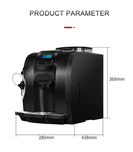 Cafetera eléctrica profesional completamente automática de acero inoxidable con espuma de leche - Product Image 3