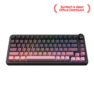 สวิตช์แม่เหล็ก Ak820 (สีชมพูไล่ระดับพิมพ์ด้านข้าง) คีย์บอร์ดแบบมีสาย Rgb Diy Mechanical Keyboard สวิตช์แม่เหล็ก Ak820 (พิมพ์ด้านข้าง) - Product Image 4
