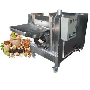 Máquina multifuncional de aço inoxidável para torrar milho, torrador de amendoim e café, para venda