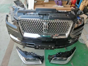 Conjunto de parachoques de faros de condensador de rejilla de radiador de coche de larga duración para <span class=keywords><strong>Lincoln</strong></span> <span class=keywords><strong>Navigator</strong></span> - Product Image 6
