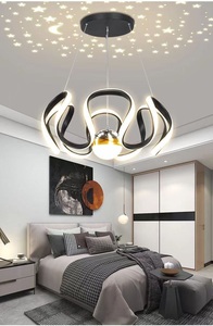 Hiện đại Scandinavian tối giản dẫn vòng đèn chùm vàng bầu trời sao Ba Quả bóng ánh sáng mặt dây chuyền đèn - Product Image 6