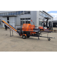 Machine de découpe de processeur de bois de chauffage machines forestières 20ton