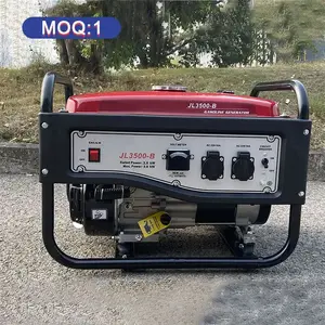 Generador de gasolina 110V 220V 2.5kw Grupo electrógeno de gasolina portátil monofásico
