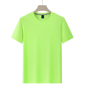 T-shirt pour homme à col rond, couleur unie, séchage rapide, frais et respirant, très vendu - Product Image 5