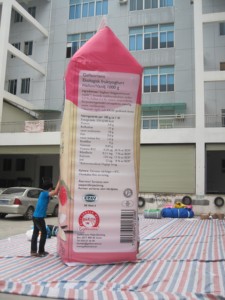 Hot Sale Inflatable Milk Carton for outdoor commercial sale advertising events - Product Image 4