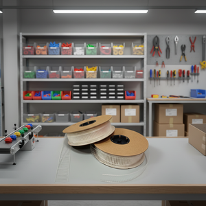 Étiquette universelle thermocollante en TPU écologique souple et élastique Booster GRS, taille universelle, fixation pour jouets recyclables - Product Image 1