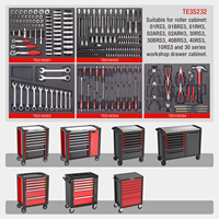 Établi Coffre à outils/Chariot/Chariot Garage Armoire à outils Ensemble Boîte à outils avec outils à main Rangement d'atelier 7 tiroirs Largeur 97cm