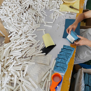 ผ้าพันแผลผ้าโปร่งพันแผลผ้าฝ้ายสามเหลี่ยมผ่านการรับรอง CE ISO - Product Image 6