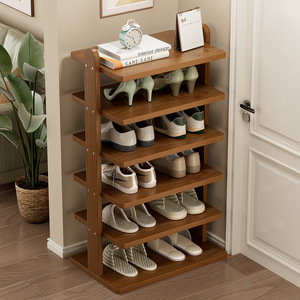 Home <b>shoe</b> rack, multi-layer, simple new style, indoor Chinese-style multi-layer <b>storage</b> rack - Product Image 3