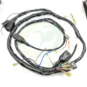 1973-1975 Kawasaki Z1 Z1A Z1B Z 900 kabel utama memanfaatkan kabel tenun