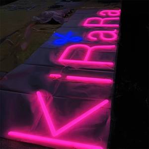 اشارة نيون ضوء أعلى مع شعار وشعار لنادي الحانة والمكتب المنزلي أو صالة ديكور جداري - Product Image 1