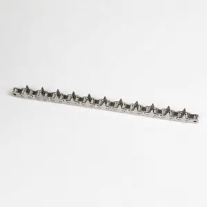 08B Roller Chain 304 Stainless Steel Transmission Roller Double Pitch Chain For Conveyor