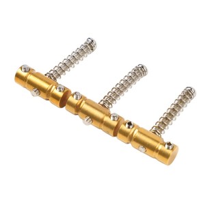 3 Piezas de Precisión en Latón para Puente de Guitarra, Repuesto para Guitarra Eléctrica Serie GT, Mejora la Estabilidad de la Afinación de las Cuerdas - Product Image 5