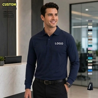 Polo à séchage rapide avec logo personnalisé, vente en gros, uniforme de travail de haute qualité, polo d'affaires pour hommes, vêtements brodés à bas prix