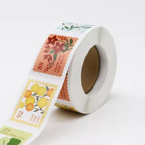 Pegatinas de Flores Estéticas al por Mayor, Lindas Pegatinas de Papel para Decoración de Tarjetas - Product Image 1