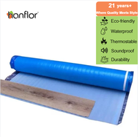 Prix Usine Rouleau de sous-couche en mousse EPE 2mm 3mm, anti-humidité, insonorisant, écologique, pour revêtement de sol stratifié PVC moderne, garantie 5 ans