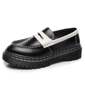 Chaussures basses style britannique avec surpiqûres, modèle Le Fu, pour couples, automne/printemps, mode décontractée, respirantes et confortables pour l'extérieur - Product Image 2