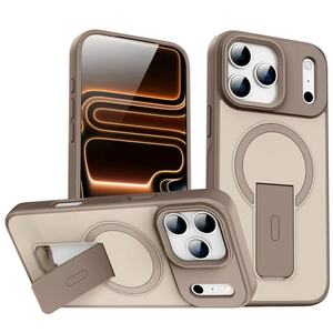 Funda Magnética para Teléfono Móvil S24, Diseño de Armadura de Lujo, Resistente al Agua y a los Golpes, Color Naranja Mate, Venta al Por Mayor - Product Image 3