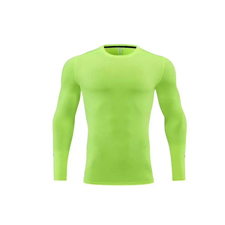 Men Compression Shirt Underwear Baselayer Long Sleeve Bodybuilding Tops New Style Mens Running Shirts Workout Thermal T Shirts