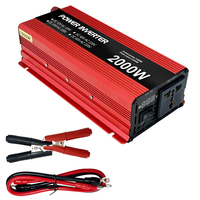 1600W 2000W 2600W onde sinusoïdale pure Dc12v 24v 48v 60v à Ac 220v 50hz 60hz onduleur convertisseur de puissance pour transformateur de tension de voiture