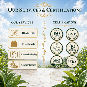 Arômes de relaxation pour l'aromathérapie bien-être, Absolue de thé noir (Camellia Sinensis) 100% pure pour diffuseur SPA - Product Image 5