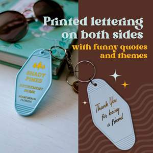 Llavero personalizado estilo motel de CCH Wholesale, llavero en blanco estilo hotel personalizado. - Product Image 4