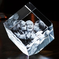 Machine de gravure laser 3D sous surface pour la gravure photo sur cristal et verre
