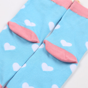 2025 Moda Algodão Tripulação Novidade Engraçado <span class=keywords><strong>Cartoon</strong></span> Impressão Meias Bonito Gato Animal das Mulheres - Product Image 5