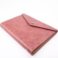 Carnet de notes personnalisé en cuir PU avec anneaux, classeur exquis pour agenda professionnel et planificateur
