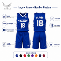 Seragam Basket Custom Print Grosir Langsung dari Pabrik, Jersey Sublimasi Celana Pendek Bahan Bernapas Elastis Empat Arah untuk Pembelian dalam Jumlah Besar