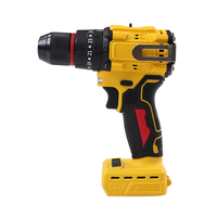 Perceuse électrique portable à double vitesse personnalisée 21V, perceuse électrique sans fil de qualité industrielle sans balais