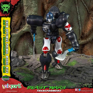 YOLOPARK <span class=keywords><strong>Transformers</strong></span> Serie AMK - <span class=keywords><strong>Beast</strong></span> War - Gorilla Captain, Kit de Modelo Preensamblado, Modelo de Aleación Fundida a Presión, 18 cm de Alto, DIY - Product Image 4