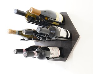 Migliore qualità Made In Italy Wenge porta bottiglie di vino vino e birra espositore per la decorazione di lusso - Product Image 4