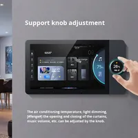 Tuya Smart Home Automation Gateway, Pantalla Táctil IPS Full HD de 7 Pulgadas, Diseño de Barra, Sistema Operativo Android, Wi-Fi, Compatible con Reproducción de Música