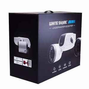 Scooter Elettrico Subacqueo da 650W, Attrezzatura Sportiva Acquatica, Scooter Subacqueo Seadoo con Doppio Motore, Tavola da Immersione per Snorkeling e Piscina - Product Image 5