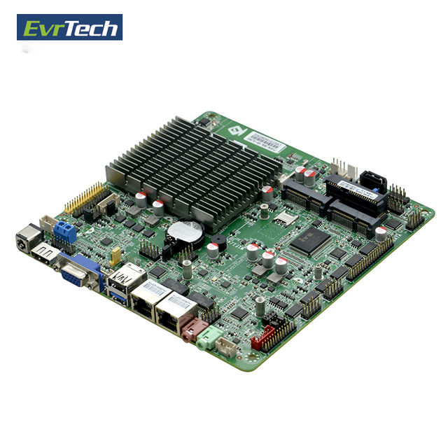 Ethernet Industrial Thin Itx Intel J1900 DDR3 Processor Quad Core 2 LAN 6 COM Mini Pc X86 Motherboard