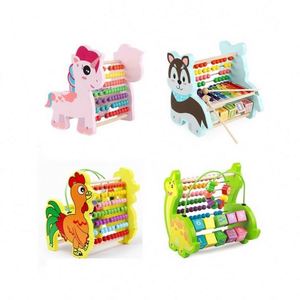 Ensemble d'instruments de percussion en bois de haute qualité pour bébés, jouets éducatifs qui font des mélodies, jouets très vendus pour les enfants d'âge préscolaire - Product Image 6