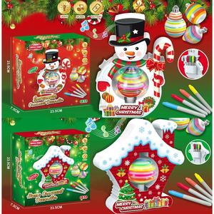 بيضة عيد الميلاد الغزل البيض آلة تلوين الاطفال الحرف الفنية رسم البيض زخرفة الديكور لعبة مع أضواء والموسيقى - Product Image 2