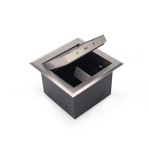 Boîte de sortie au sol encastrée étanche avec couvercle à fermeture douce pour une intégration parfaite à la surface - Product Image 4