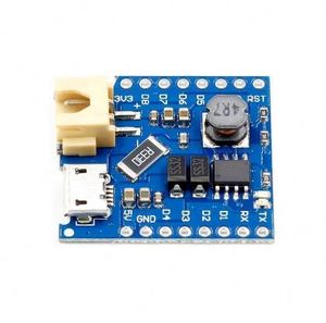 Cho <span class=keywords><strong>wemos</strong></span> <span class=keywords><strong>D1</strong></span> <span class=keywords><strong>mini</strong></span> <span class=keywords><strong>pin</strong></span> lá chắn USB lithium duy nhất <span class=keywords><strong>Pin</strong></span> sạc Boost module với pins <span class=keywords><strong>LED</strong></span> chỉ số 5V DC - Product Image 3