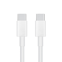 Câble de charge rapide USB C vers USB C PD 60W, câble de transfert de données Type C, cordon de charge durable 1M 2M 3M OEM