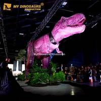 MY DINO AD077 İç Mekan Dekorasyonu Özelleştirilmiş Robotik T-rex Modeli Satılık