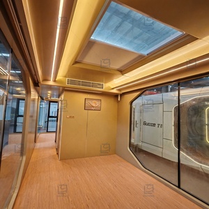 Capsule spatiale mobile petite maison moderne pliable préfabriquée maison conteneur maison <span class=keywords><strong>Camping</strong></span> Pod - Product Image 5