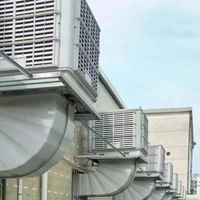 Refroidisseur d'air évaporatif industriel portable BOSEN BC-250, ventilateur axial 28000m/h, ventilation haute vitesse, réservoir d'eau de 100L, ateliers