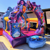 Nouvelle Tendance K-POP Chasseurs de Démons Château Gonflable Commercial pour Enfants, Location pour Fêtes en Extérieur, Maison Gonflable