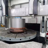 Torno vertical CNC de doble columna CK5235, máquina de torneado de alta resistencia, precio competitivo.