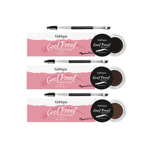 Série de crèmes à sourcils Eelhope, teinture à sourcils multi-couleurs anti-bavures, hydratante, nourrissante, longue durée, sèche, imperméable - Product Image 1
