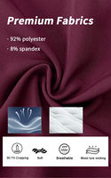 42389 Ensembles de Blouses Médicales Personnalisées ; Uniformes Médicaux en Spandex Élégants pour Femme, Blouses Extensibles Haut de Gamme